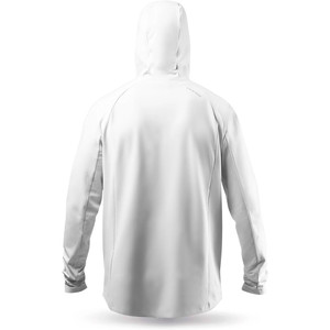 2024 Zhik Mens Motion Long Sleeve Hooded Top ATP-0100-M-PLT - Platinum